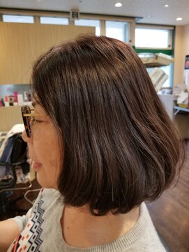 美容室 ザ ニューライン 大人女性ボブスタイル