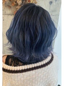 ヘアーデザイン リマ(Hair Design Lima) 『Lima』グラデーションデニムカラー