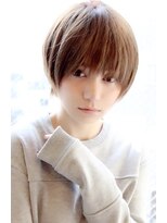 レウナ 外苑前(Reuna)&nbsp;大人可愛いマッシュショート　黒髪アッシュ　お手入れ簡単