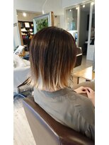 ウィービーパセリ atre川越店(WE BE PARSLEY)&nbsp;バレイヤージュカラー【担当 木村沙織】