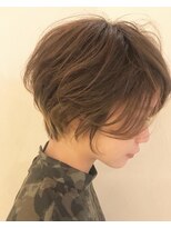 アリーナ 緑が丘店(arena)&nbsp;柔らかベージュハイライト×レイヤーショート