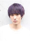 イメチェンハイトーンパープルマッシュ