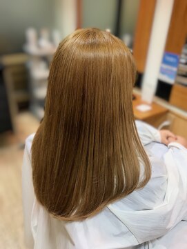 ジータヘアデザイン 大森店(GHITA hair design) ハイトーンストレート