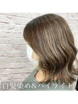 ディスコヘアー(DISCO HAIR) 白髪染めハイライト