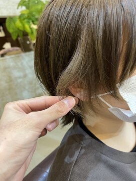 ラ メール ヘア デザイン(La mer HAIR DESIGN) 人気No.1のミルクティーベージュ