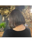 ストレートボブ#山科#椥辻