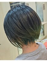 エイチエアー アルファ H'air alfa つつじヶ丘北口店&nbsp;★前下がりボブ グリーンカラーver★