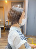 【大人かわいいショートボブ/ボブ/恵比寿/20代/30代/40代/50代】