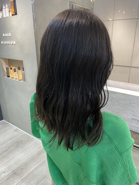 ヘアー ミッション 心斎橋店(hair Mission) オリーブアッシュ