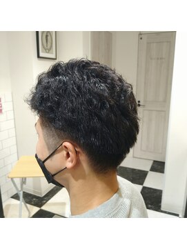 ルシードスタイル クリザンテーム ベリーショートパーマスタイル