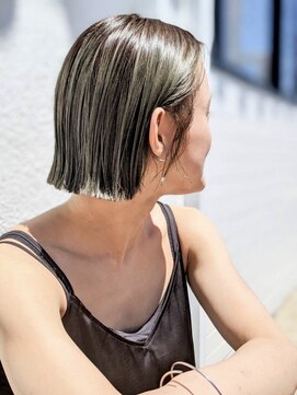 ザ アルゴンキン トウキョウ オヤマ(THE ALGONQUIN TOKYO OYAMA) 切りっぱなし×スモーキーカラー