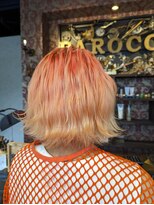 アトリエ バロッコ(atelier Barocco)&nbsp;オレンジにルーツカラーを添えて