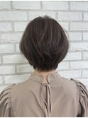 ゆるふわパーマ×ショートボブ