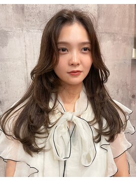 空 韓国風カット/顔周りカット/レイヤーカット