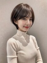 アルトル 池袋(altru)&nbsp;◇大人可愛い30代40代50代白髪ぼかしショートボブくびれショート