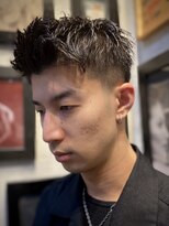 ヒロギンザ 大阪本店(HIRO GINZA)&nbsp;ソフトモヒカン×フェード