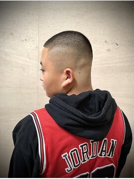 プラウド(PROUD) スキンフェードクロップバズカットイージーパーマメンズフェード