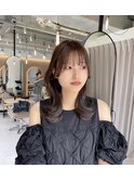 髪質改善*ミディアムくびれヘア*美髪【Zina 京都駅】