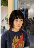 ボブウルフレイヤーパーマ【大石】