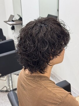 ブライト(BRIGHT) ［BRIGHT］マッシュウルフ×ツイスパ［静岡/メンズ/静岡駅］