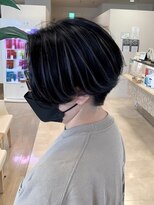コントラストハイライト/バレイヤージュ/外国人風/銀座/有楽町