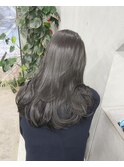 オリーブグレージュ8トーンイルミナカラーブリーチなし