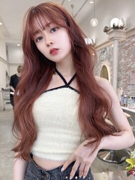 ロンドルーナ 岐阜(Lond Luna) 縮毛矯正 韓国風 ダブルカラー 髪質改善41224