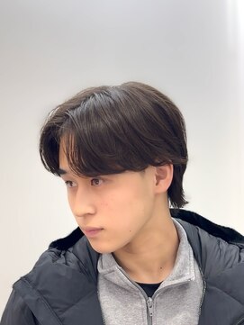 リンダ(LYNDA) センターパートウルフ/フェザーパーマ/毛流れ/ニュアンス/仙台