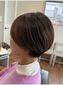 ショートボブ