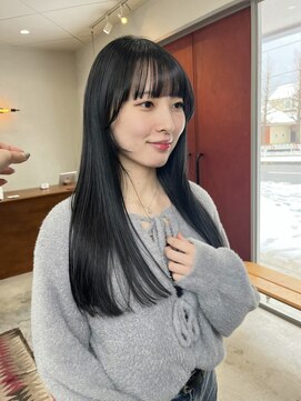 ヘアー バトン(hair vaton) ブルーブラック