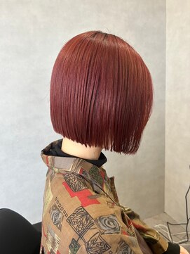 プシュケ(PSYCHE) 20代30代40代♪大人かわいい小顔ショートボブ☆スカーレット