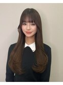 【LICCA 伊崎優李】韓国ヘア/レイヤーカット/前髪/姫カット