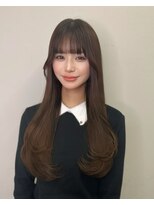 リッカ(LICCA)&nbsp;【LICCA 伊崎優李】韓国ヘア/レイヤーカット/前髪/姫カット