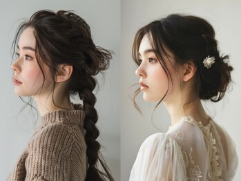 ランデブー 大宮(Rende-Zvous)の写真/<早朝対応OK!>崩れにくいStyleで特別な一日を最高のstartに*一日中可愛いが続く…♪[大宮/大宮駅/学割U24]