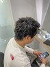 メンズカット×眉カット×プチスパ　￥6000‐