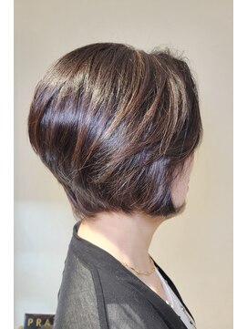 松本平太郎美容室 吉祥寺パートファイブ(PART5) グラデーションボブ×イノアカラー×ハイライト