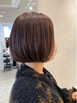 ソト 銀座(soto.) ハイライトカラー/くびれヘア/レイヤーパーマ/ミニボブ[銀座]