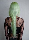 美髪ロング韓国ヘア顔周りレイヤーくびれヘア_ba552291