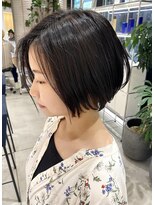 ステアケース 武蔵小杉店(stair:case) 大人ショート/ショートボブ/白髪ぼかしハイライト/武蔵小杉