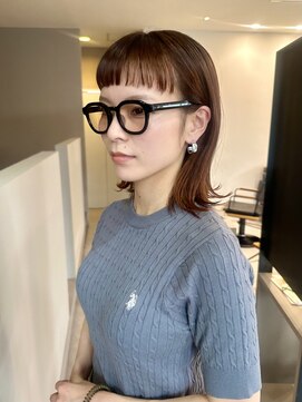 ヘア アンド メイク アートレス(Hair and Make Art less) ワイドバング×外ハネ