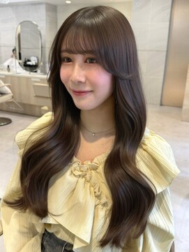 ミズチャーム(Ms.CHARM) 【高瀬陽介】レイヤーカット//マロンベージュ/韓国ヘア