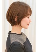 大人可愛い30代40代50代小顔◎マッシュショートボブカット
