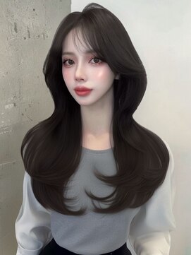 ユーフォリア 渋谷グランデ(Euphoria SHIBUYA GRANDE) 韓国くびれヘア 暗髪 髪質改善 SAYAKA