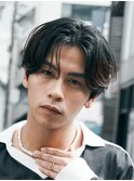 フェザーショートフェザーパーマニュアンスパーマショートヘア