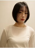 【 松井 隆人 】レイヤーボブ　ショートボブ　前髪あり