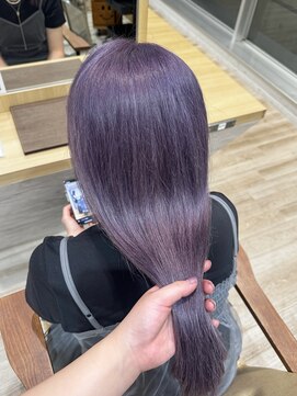 ボネッカ 鶴見(BONECCA) 【成田悠里】ブリーチ必須◎ラベンダーカラー