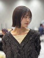 ヘアデザインファブロ イオンモール宮崎店(hair design FABRO.)&nbsp;ヘイリーボブ/切りっぱなしボブ