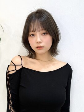 シー バイ ロンド 新宿(Sea by Lond) 【大重】韓国風くびれボブ/レイヤー新宿/髪質改善/ボブ/縮毛矯正