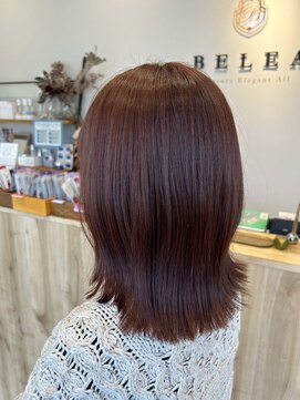 ビレア 尾張旭店(BELEA) ウォームブラウン/ピンクブラウン/ツヤ髪