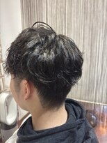 クリエイティブヘアーエィス(creative hair Ace)&nbsp;MEN’S HAIR/サーフカール/刈り上げセンターパート/登米市